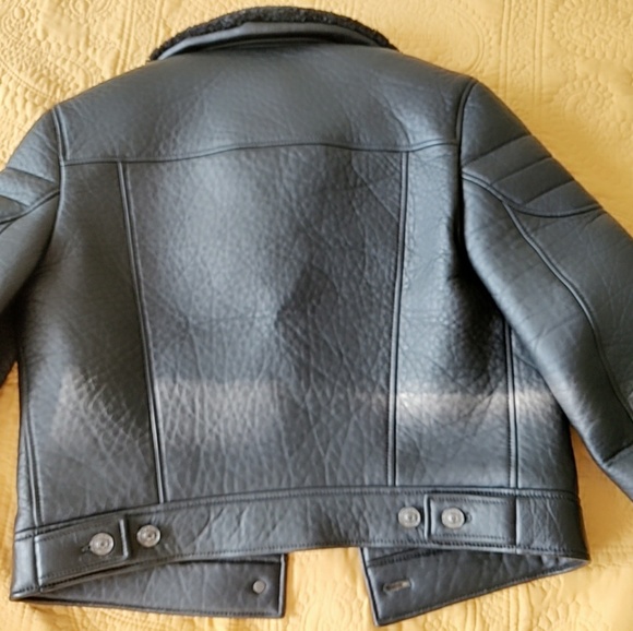 New Coach Leather Jacket - Picture 6 of 7